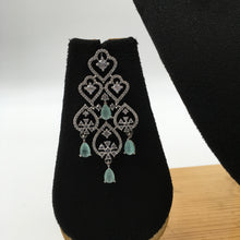 Choker Zircon/AD Necklace Set 4157-69 - Dazzles Jewellery