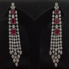 Danglers Zircon/AD Earring 6685-28 - Dazzles Jewellery
