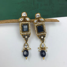 Blue Polki Pendant Set 13061-9794
