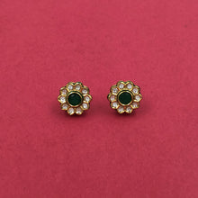 Tops/Studs Kundan Earring 7305-68 - Dazzles Jewellery