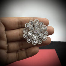 Tops/Studs Zircon/AD Earring 4198-69 - Dazzles Jewellery