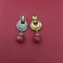 Chandbali Zircon/AD Earring 8917-100 - Dazzles Jewellery