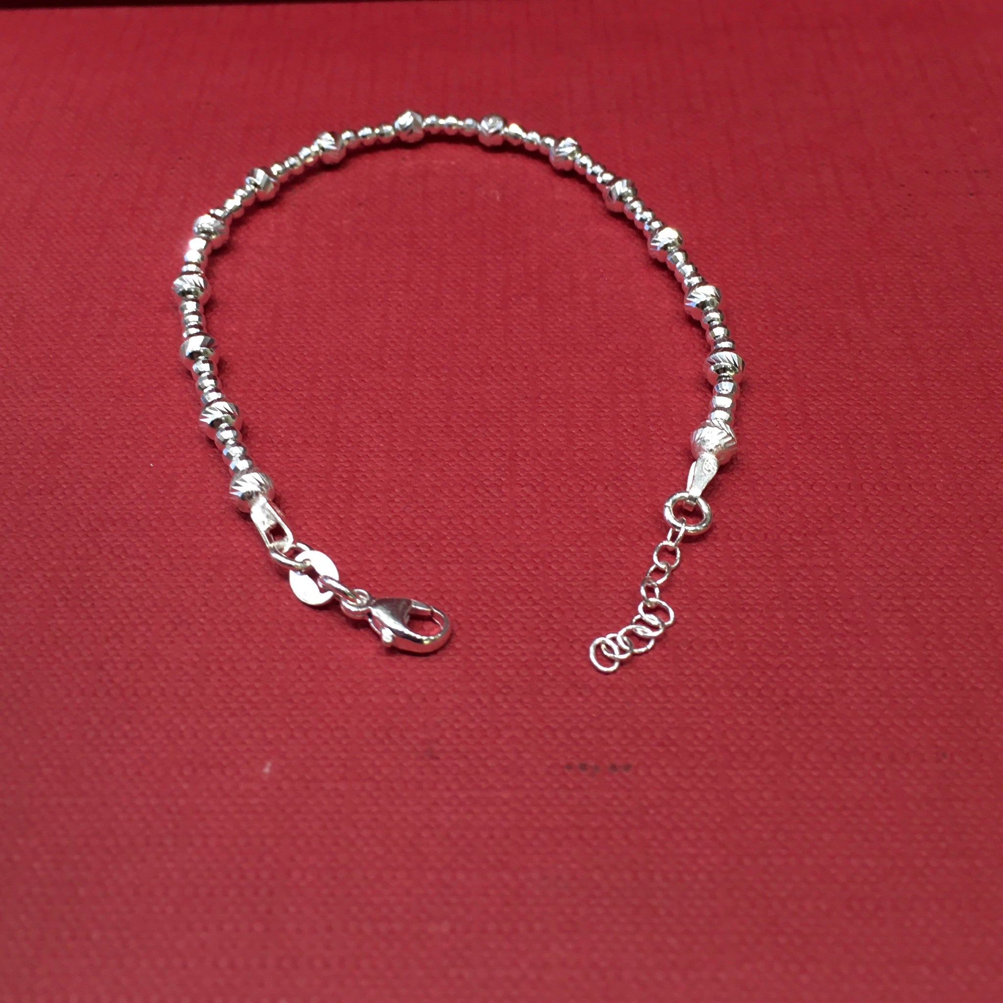 Pure 925 Hallmarked Bracelet 8043-22 - Dazzles Jewellery