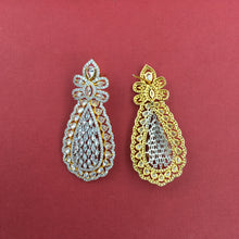 Danglers Zircon/AD Earring 8832-100 - Dazzles Jewellery