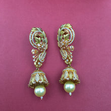 Danglers Zircon/AD Earring 9037-100 - Dazzles Jewellery
