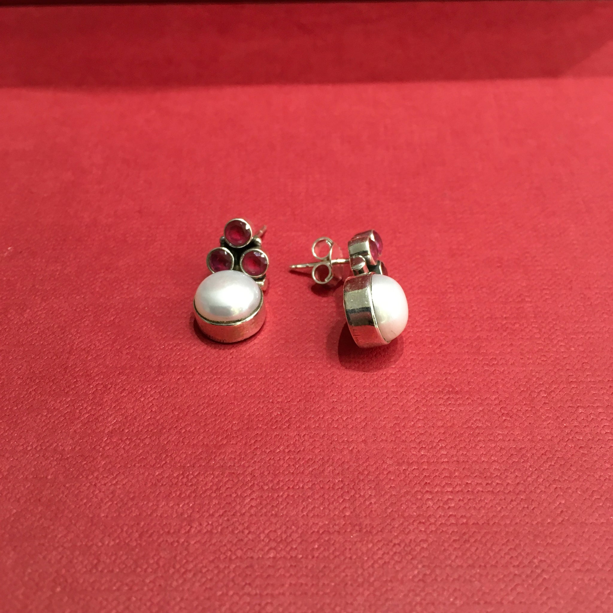 Light Earring Silver Earring 7841-20 - Dazzles Jewellery
