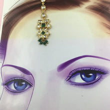 Kundan Maang Tikka 5675-100 - Dazzles Jewellery