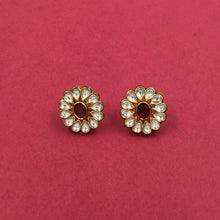 Tops/Studs Kundan Earring 7309-68 - Dazzles Jewellery