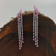 Danglers Zircon/AD Earring 8633-08 - Dazzles Jewellery