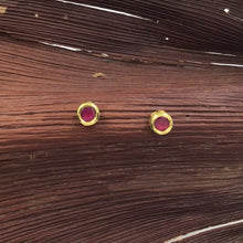 Ruby Kundan Earring - Dazzles Jewellery