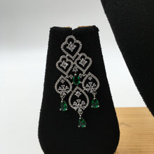 Choker Zircon/AD Necklace Set 4157-69 - Dazzles Jewellery