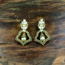 Danglers Kundan Earring 8771-100 - Dazzles Jewellery