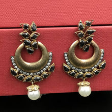 Chandbali Zircon/AD Earring 8995-100 - Dazzles Jewellery
