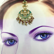 Kundan Meenakari Maang Tikka 10120