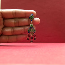 Multi Silver Earring - Dazzles Jewellery
