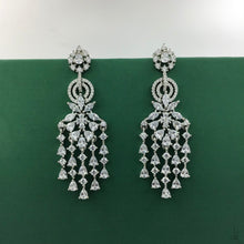 Gold Polish Zircon/AD Earring 6705-69
