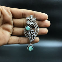 Victorian Polish Zircon/AD Earring 9137-3585
