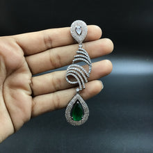 Long Designer Zircon/AD Earring 9229-3892