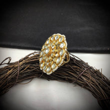 Kundan Cocktail Gold Ring 19485-6672 - Dazzles Jewellery