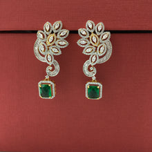 Danglers Zircon/AD Earring 8824-100 - Dazzles Jewellery