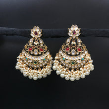 Kundan Earring 18319-5501 - Dazzles Jewellery
