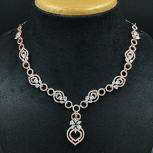 Deisgner Zircon/AD Necklace Set 13146-9930