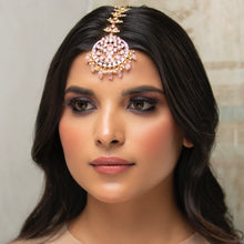 Kundan Maang Tikka 4223-69 - Dazzles Jewellery