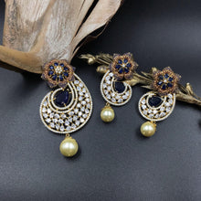 Meenakari Zircon/AD Pendant Set 1958-19 - Dazzles Jewellery
