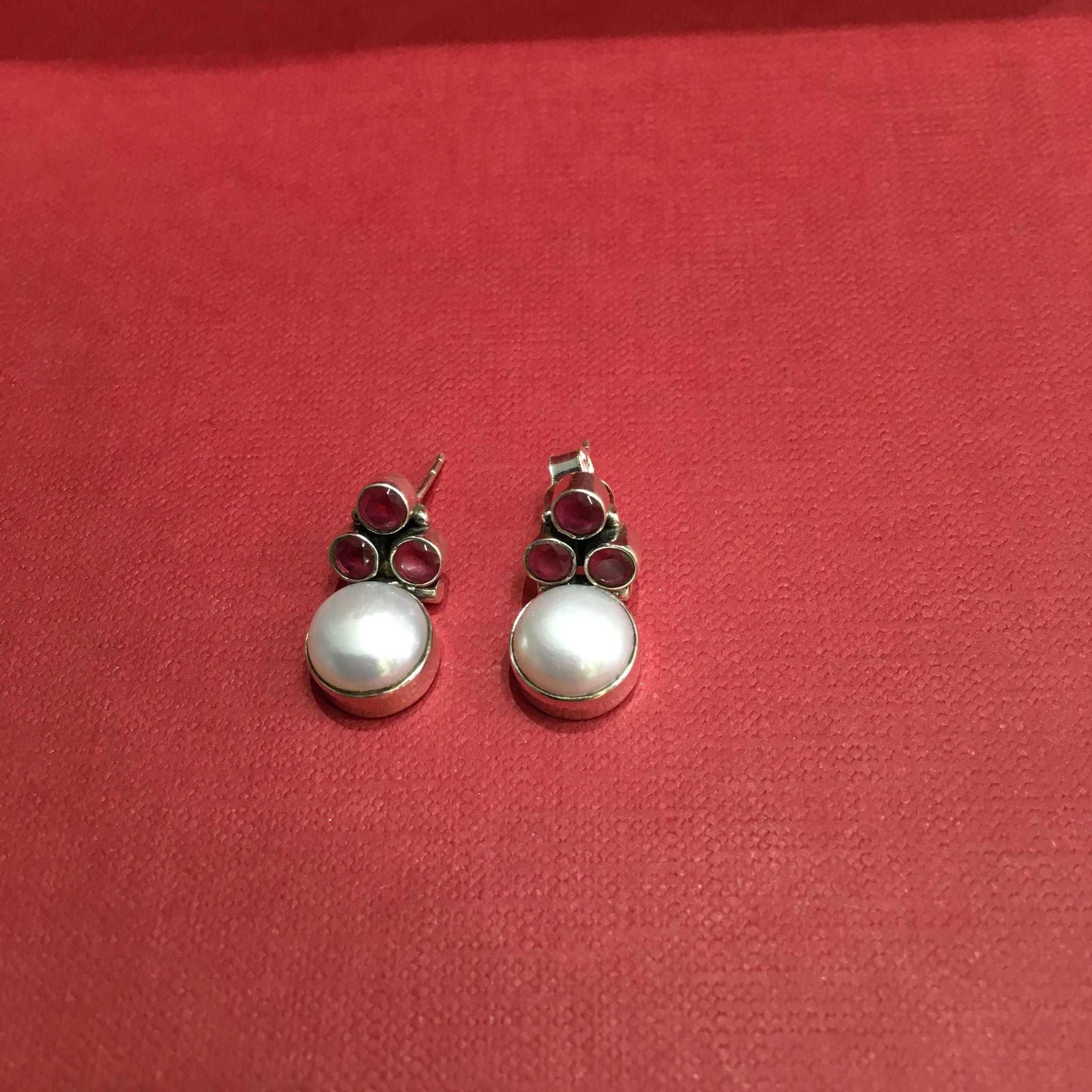 Light Earring Silver Earring 7841-20 - Dazzles Jewellery