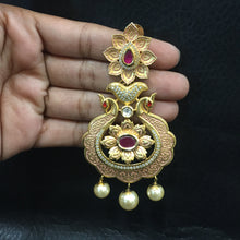 Mint Green Kundan Earring 12178-28 - Dazzles Jewellery