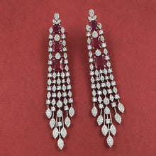 Danglers Zircon/AD Earring 6685-28 - Dazzles Jewellery