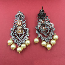 Danglers Zircon/AD Earring 8816-100 - Dazzles Jewellery
