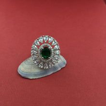 Zircon/AD Ring 8710-08 - Dazzles Jewellery
