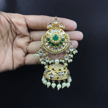 Kundan Jhumki Earring 5673-08 - Dazzles Jewellery