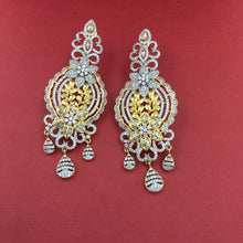 Danglers Zircon/AD Earring 8835-100 - Dazzles Jewellery