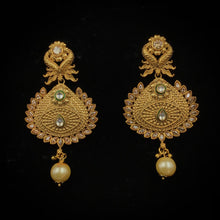 Danglers Antique Earring 9211-100 - Dazzles Jewellery