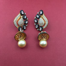 Danglers Zircon/AD Earring 9029-100 - Dazzles Jewellery