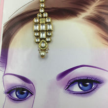 Mint Green Maang Tikka - Dazzles Jewellery