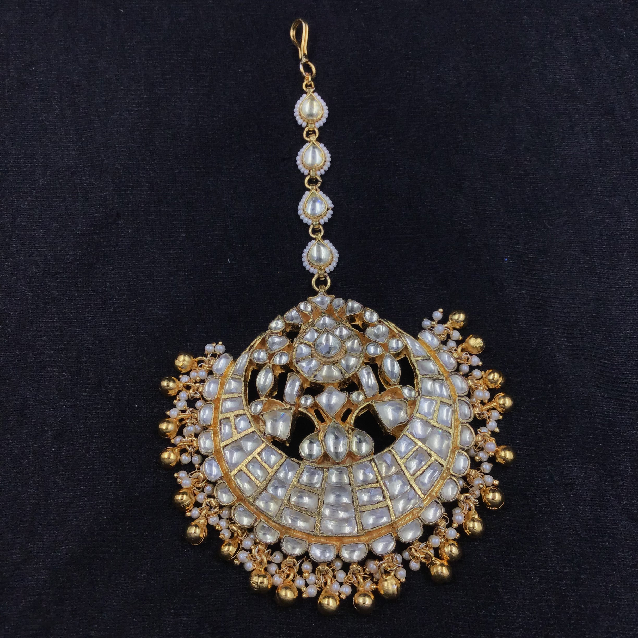 Buy Gold Maang Tikka Online 6844753936437 Dazzles Jewellery