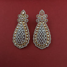 Danglers Zircon/AD Earring 8832-100 - Dazzles Jewellery