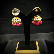 Jhumki Kundan Earring 8766-100 - Dazzles Jewellery