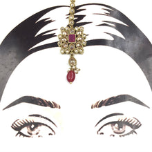Mehandi Polish Maang Tikka 9152-100 - Dazzles Jewellery