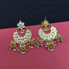 Chandbali Kundan Earring 8764-100 - Dazzles Jewellery