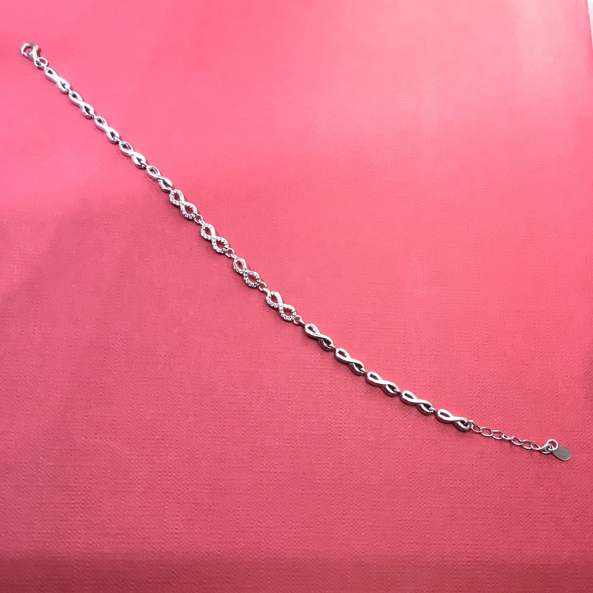 Silver Bracelet 5363-22 - Dazzles Jewellery