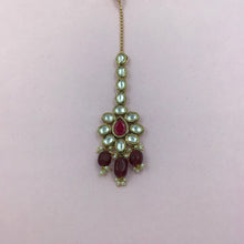 Kundan Maang tikka 8314-100 - Dazzles Jewellery