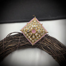 Antique Finish Cocktail Adjustable Pink Ring 13264-0159 - Dazzles Jewellery