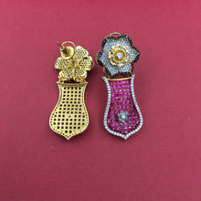 Danglers Zircon/AD Earring 8821-100 - Dazzles Jewellery