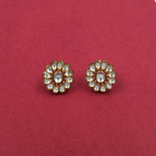 Tops/Studs Kundan Earring 7309-68 - Dazzles Jewellery