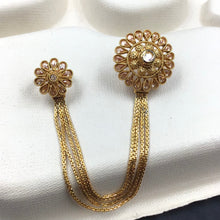 Gold Look Ring 9129-100 - Dazzles Jewellery