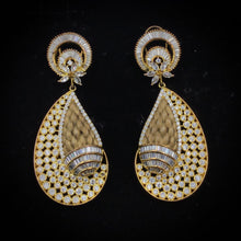 Danglers Zircon/AD Earring 8874-100 - Dazzles Jewellery